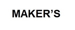 Свідоцтво торговельну марку № 310830 (заявка m202001011): maker's; makers