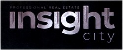 Заявка на торговельну марку № m202201662: professional real estate; insight city