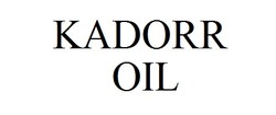 Заявка на торговельну марку № m202205075: kadorr oil