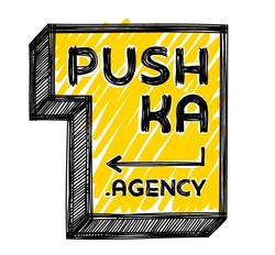 Свідоцтво торговельну марку № 319555 (заявка m202020327): push ka agency; push ka.agency; pushka agency; pushka.agency