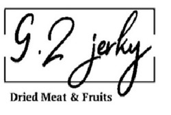 Заявка на торговельну марку № m202321171: dried meat&fruits; 92; 9.2 jerky