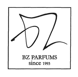 Заявка на торговельну марку № m201917624: bz parfums since 1993