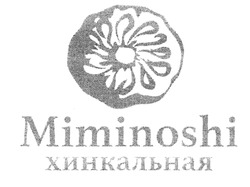 Свідоцтво торговельну марку № 295486 (заявка m201910433): miminoshi; хинкальная