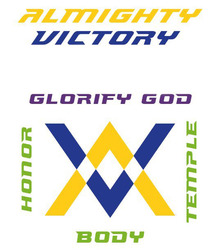 Заявка на торговельну марку № m202602902: а; glorifu god; temple; body; honor; almighty victory