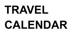 Заявка на торговельну марку № m202500076: travel calendar