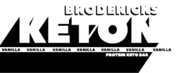 Заявка на торговельну марку № m202321288: protein keto bars; vanilla; brodericks keton