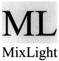 Свідоцтво торговельну марку № 325403 (заявка m202020044): mixlight; ml