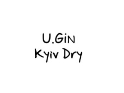 Заявка на торговельну марку № m202321963: u.gin kyiv dry