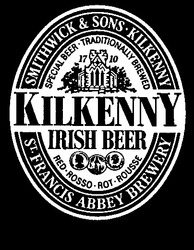 Свідоцтво торговельну марку № 14147 (заявка 95030658): kilkenny irish beer smithwick & sons st.francis abbey brewery; stfrancis