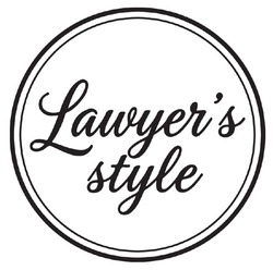 Заявка на торговельну марку № m202520118: lawyers; lawyer's style