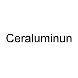 Заявка на торговельну марку № m202410614: ceraluminun