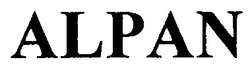 Свідоцтво торговельну марку № 36344 (заявка 2001106267): alpan