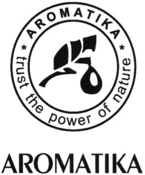Свідоцтво торговельну марку № 348194 (заявка m202202302): trust the power of nature; aromatika