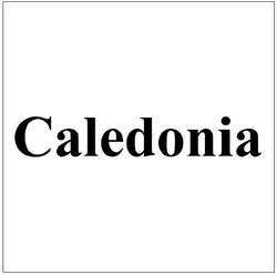 Заявка на торговельну марку № m202011857: caledonia