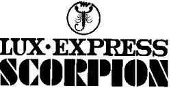 Свідоцтво торговельну марку № 10963 (заявка 93115648): lux express scorpion