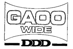 Свідоцтво торговельну марку № 13992 (заявка 95082476): GAOO WIDE DDD; gaoo; wide; ddd