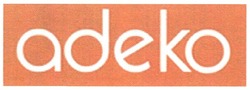Свідоцтво торговельну марку № 174744 (заявка m201214708): adeko