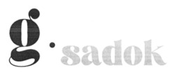 Заявка на торговельну марку № m202605053: g.sadok