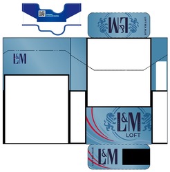 Заявка на торговельну марку № m202410338: зроблено на власній фабриці; l myers; liggett myers; loft sea blue; lm; l&m
