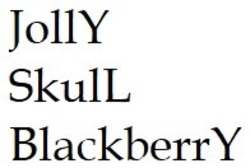 Заявка на торговельну марку № m202112870: jolly skull blackberry
