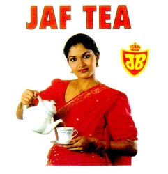 Свідоцтво торговельну марку № 16859 (заявка 96061353): jaf tea; jb