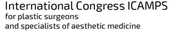 Свідоцтво торговельну марку № 280971 (заявка m201809755): international congress icamps for plastic surgeons and specialists of aesthetic medicine