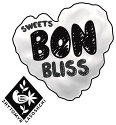Свідоцтво торговельну марку № 340969 (заявка m202129559): zhytomyr lasoshchi; sweets bon bliss