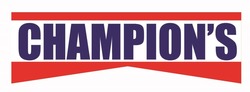 Свідоцтво торговельну марку № 263773 (заявка m201718092): champion's; champions