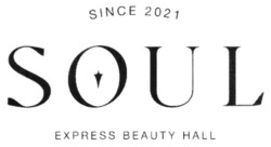 Заявка на торговельну марку № m202210542: express beauty hall; soul; since 2021