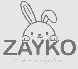 Заявка на торговельну марку № m202520059: zayko studio of baby decor