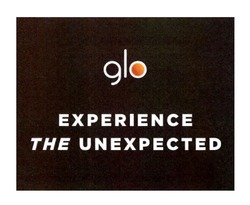 Свідоцтво торговельну марку № 313950 (заявка m202000609): glo; experience the unexpected