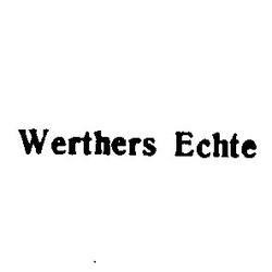 Свідоцтво торговельну марку № 3078 (заявка 119025/SU): werthers echte