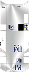 Свідоцтво торговельну марку № 318414 (заявка m202003961): blue; cigarettes; jm; utp