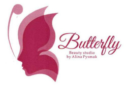 Заявка на торговельну марку № m202320478: beauty studio by alina pysmak; butterfly