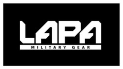 Заявка на торговельну марку № m202318329: lapa military gear