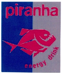 Свідоцтво торговельну марку № 124588 (заявка m200822368): piranha; energy drink