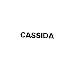 Свідоцтво торговельну марку № 1907 (заявка 109507/SU): cassida