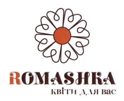 Заявка на торговельну марку № m202320476: квіти для вас; romashka