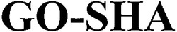 Заявка на торговельну марку № m201305695: go-sha; gosha