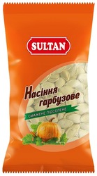 Свідоцтво торговельну марку № 240882 (заявка m201620159): насіння гарбузове смажене підсолене; подсолене; sultan