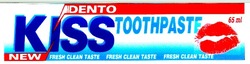 Заявка на торговельну марку № 98083119: kiss; dento; toothpaste
