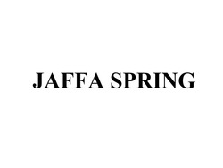 Свідоцтво торговельну марку № 164278 (заявка m201107480): jaffa spring