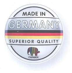 Заявка на торговельну марку № m201016166: made in germany superior quality caparol
