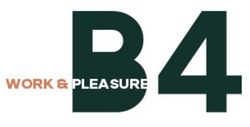 Свідоцтво торговельну марку № 317018 (заявка m202120240): b4; work&pleasure; work pleasure; в4