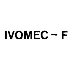 Свідоцтво торговельну марку № 3046 (заявка 109660/SU): ivomec-f ivomec f; ivomecf