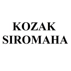 Заявка на торговельну марку № m202324273: kozak siromaha