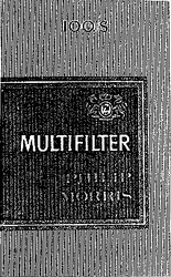 Свідоцтво торговельну марку № 4111 (заявка 75022/SU): multifilter philip moris