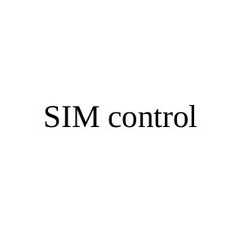 Свідоцтво торговельну марку № 264073 (заявка m201722930): sim control
