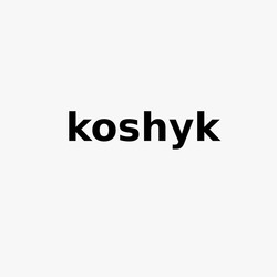 Заявка на торговельну марку № m202320701: koshyk