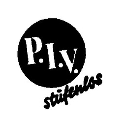 Свідоцтво торговельну марку № 3004 (заявка 46150/SU): p.i.v. stufenlos; piv